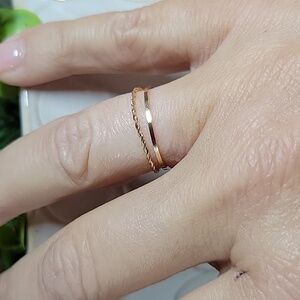 DAINTY DUO STACKING RINGS